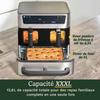 Beztuková fritéza CUISINART - Airfryer AFT13XSSE - Kapacita 13,6 l - Dvě nádoby + 1 zásuvka - Černá / Nerezová ocel - 2400 W