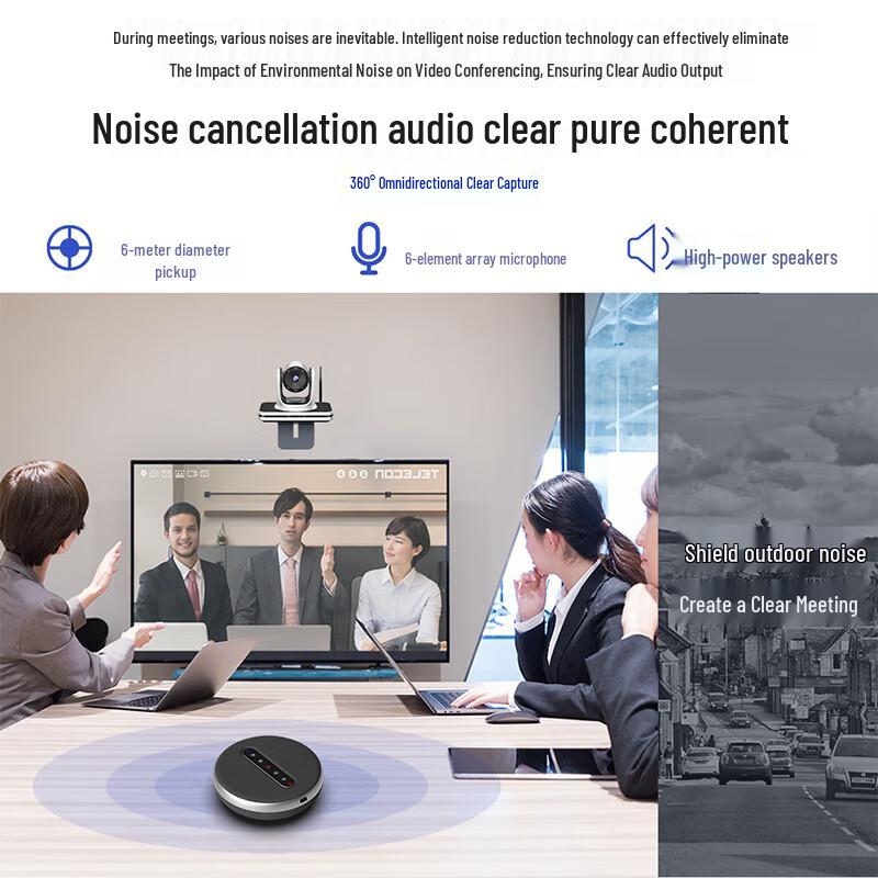 HongShiDao HSD-TZ1W 4K Wireless Video Conference System (CN version)