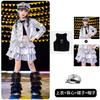 Girls Hip Hop Dance Set Shiny Performance Costume Kids Jazz Stage Show