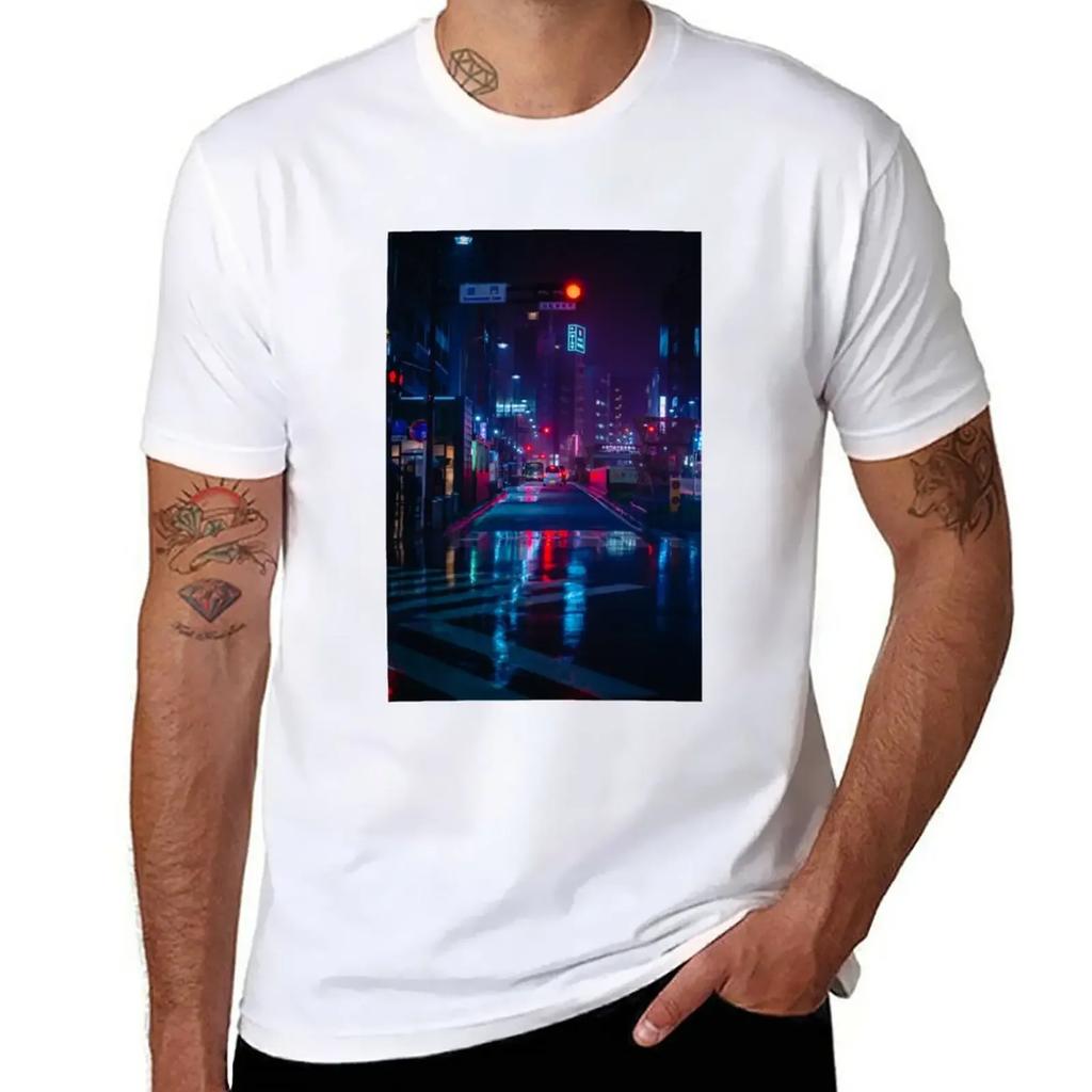 Tokyo - A Neon Wonderland T-Shirt cute tops vintage clothes mens t shirts