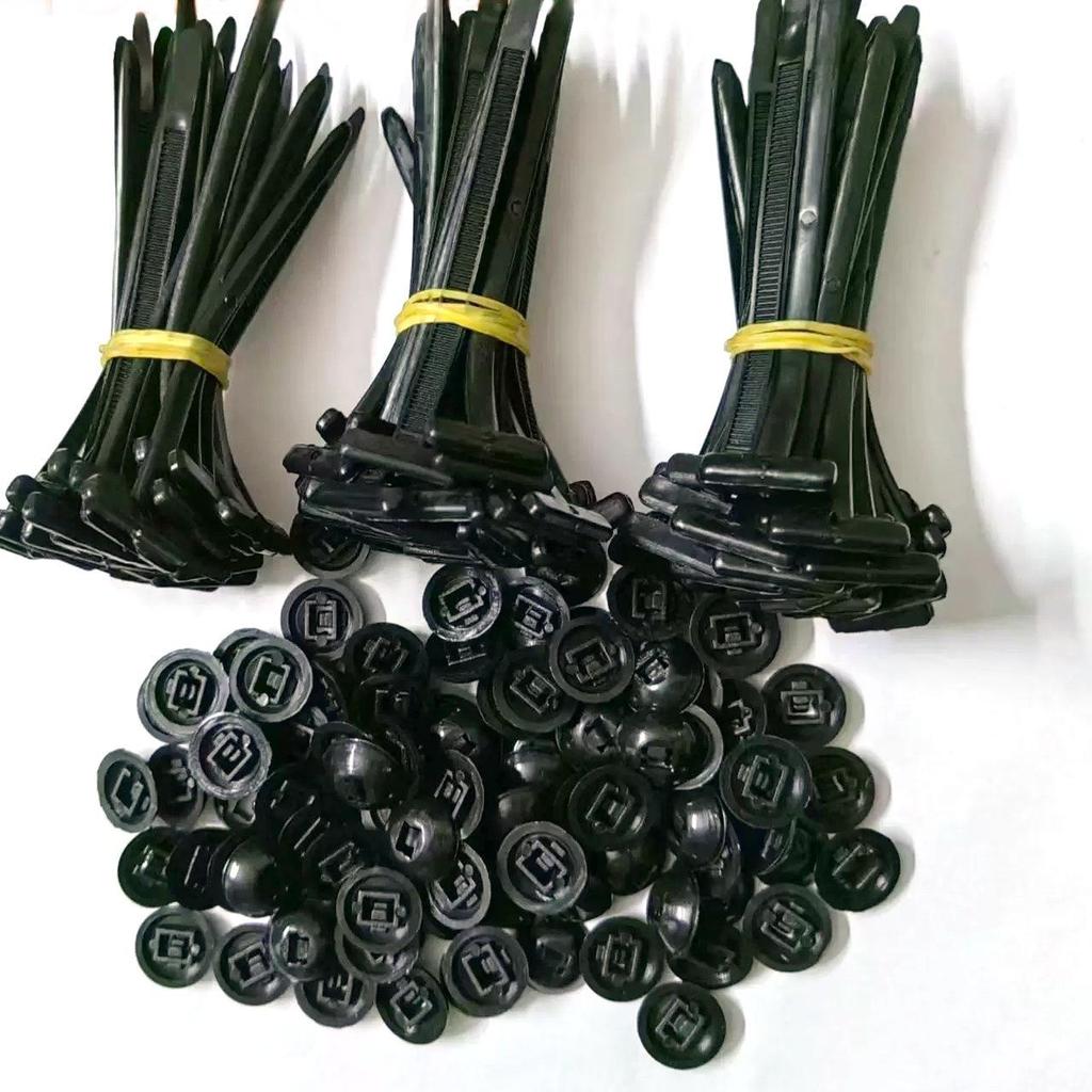 Multi-Purpose Cable Tie & Retainer Set for Underbody Shields, Fenders, Mudguards, and Trunks