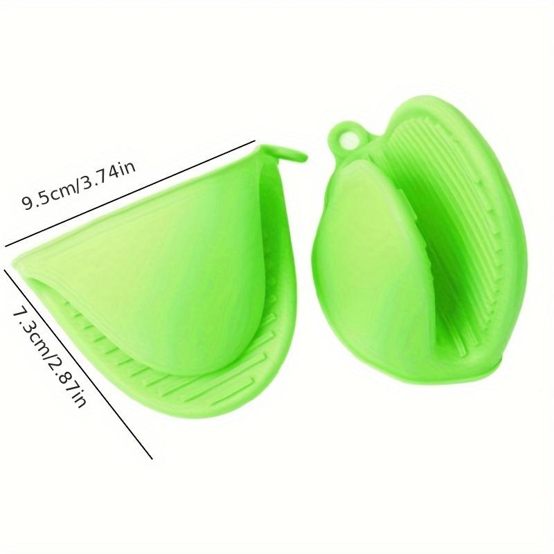 1 Pair of Silicone Pot Holder Gloves with Anti-slip Grip, Suitable for Holding Kitchenware with Both Hands. Kitchen Essentials | Colorful Kitchenware
