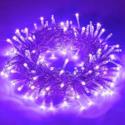 (Pack of 10, Purple) 38 LED 10.5M Copper Power Pixel String Light | 360° Fairy Serial Jhalar Lights for Home Diwali Lights for Decoration, Christmas