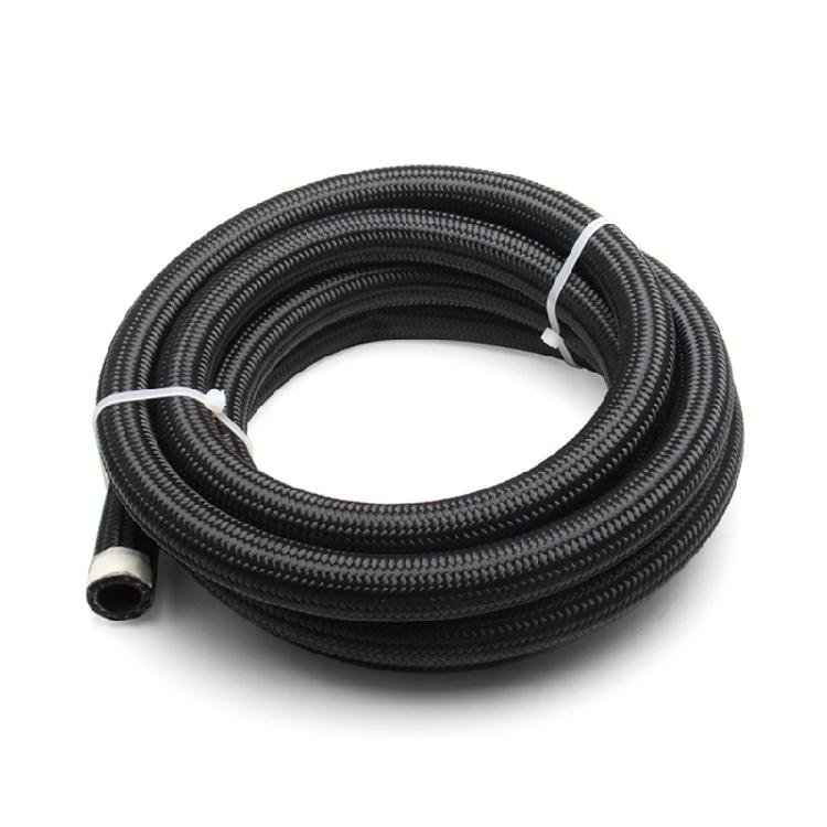 

Black Braided Oil Fuel Fitting Hose AN4 AN6 AN8 AN10 AN12 Auto Fuel Hose Pipe AN10