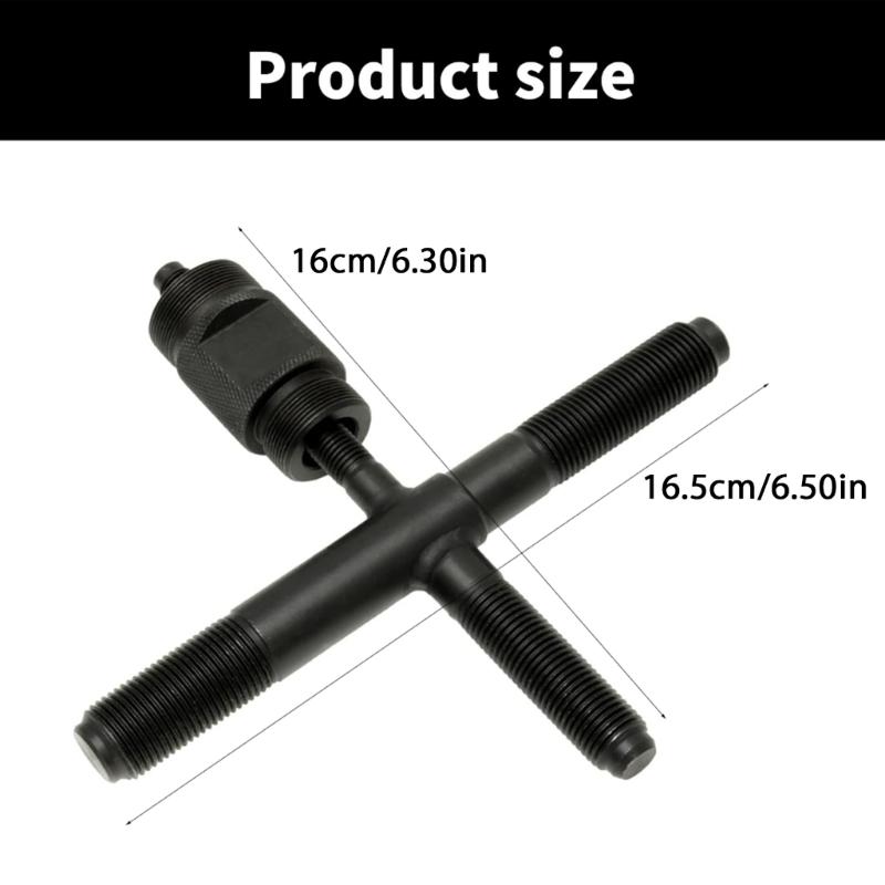 Carbon Steel Flywheel Puller Tool Professional Motorcycle Flywheel Puller Repairing Tool Puller Maintenance Accessories