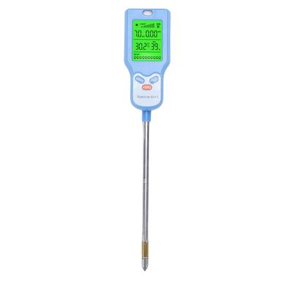 6 In 1 Soil Meter Tester PH Humidity Temperature Illuminance Environmental Humidity Soil Fertility Survey Instrument