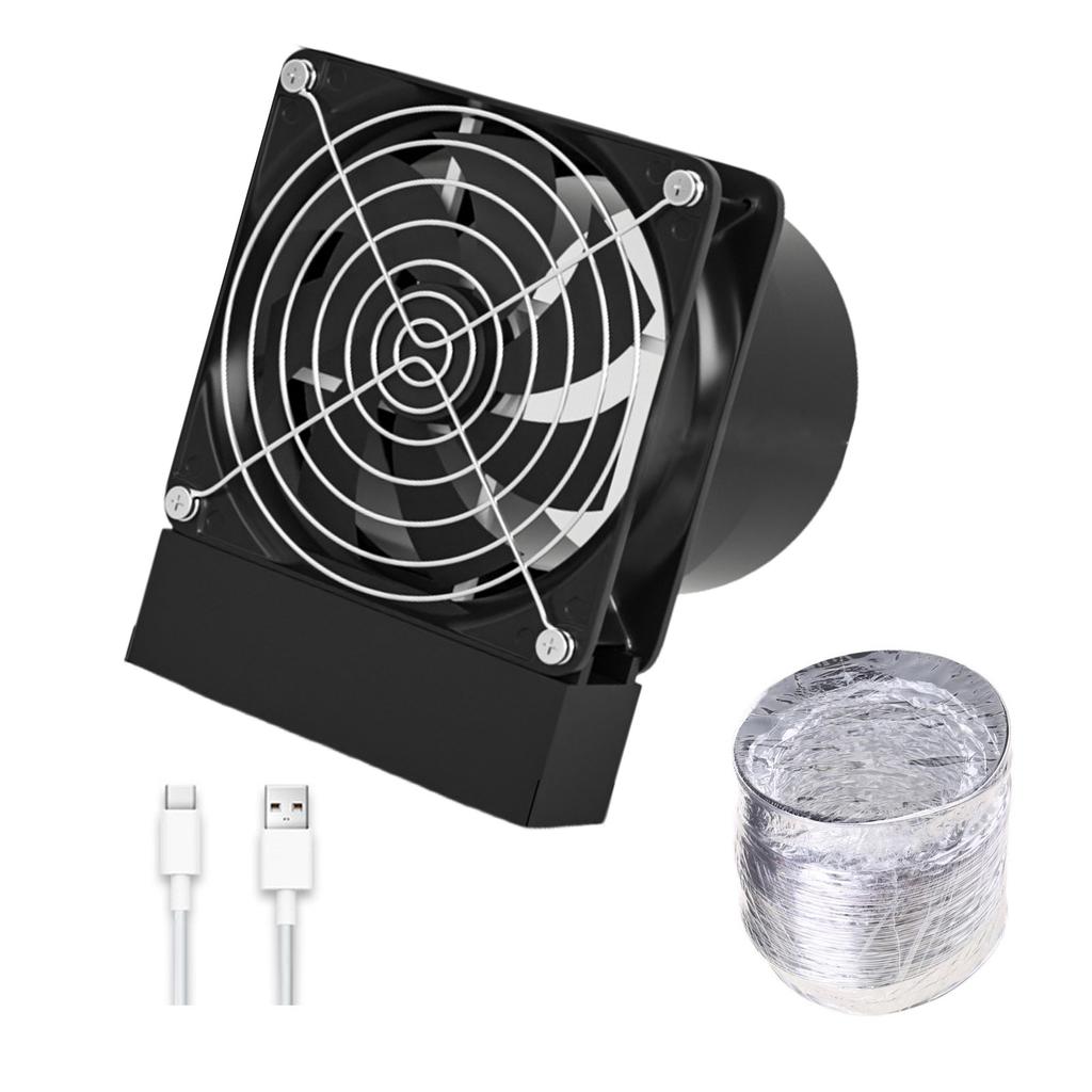 Rechargeable Soldering Ventilation Fan Adjustable Exhaust Fan Solder Fume Extractor For Soldering Smoke Kitchen Bathroom