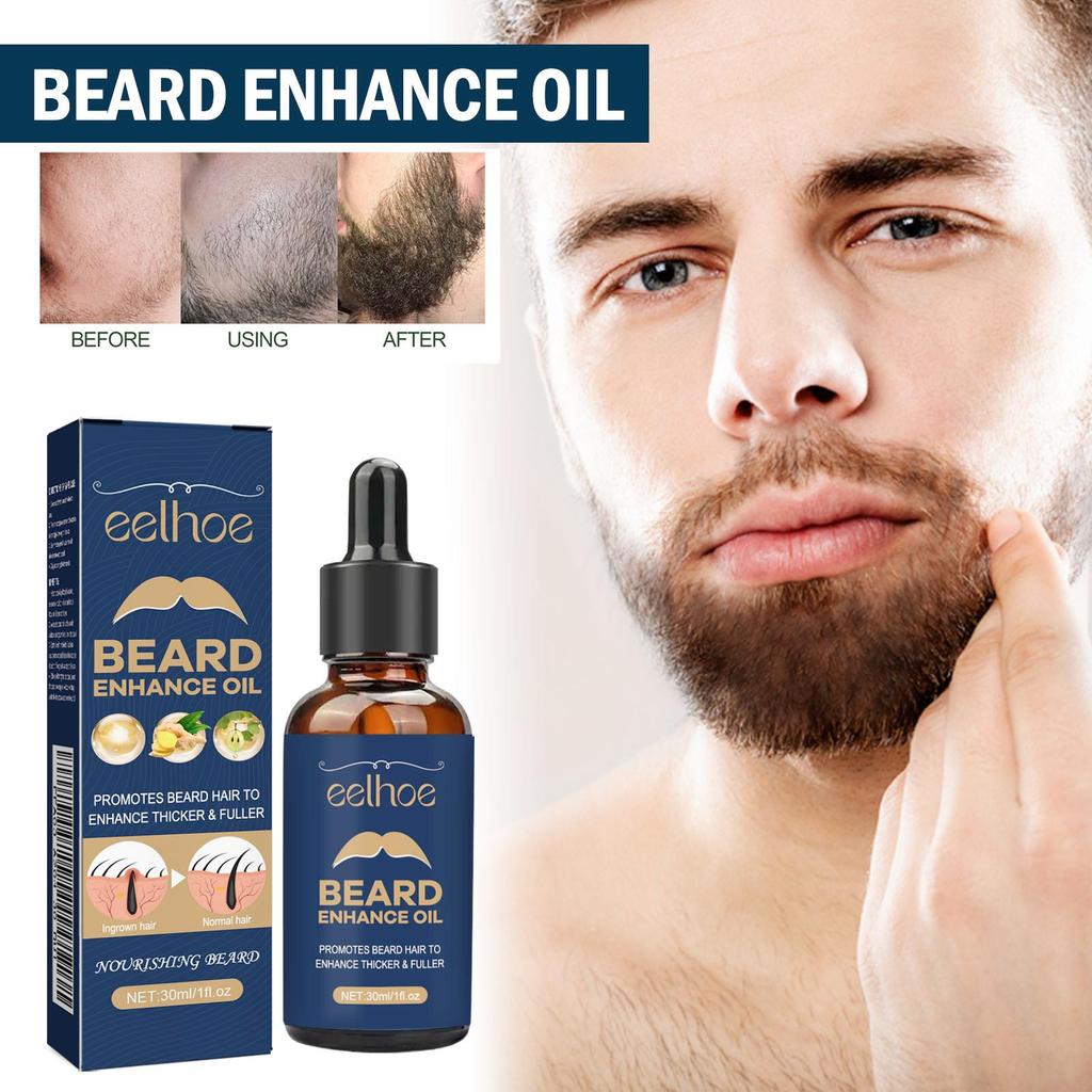 Beard Care Oil Strengthening Moisturizing Softening Nourishing Shiny Nourishing Thickening Oil for Men's Grooming & Beard Care