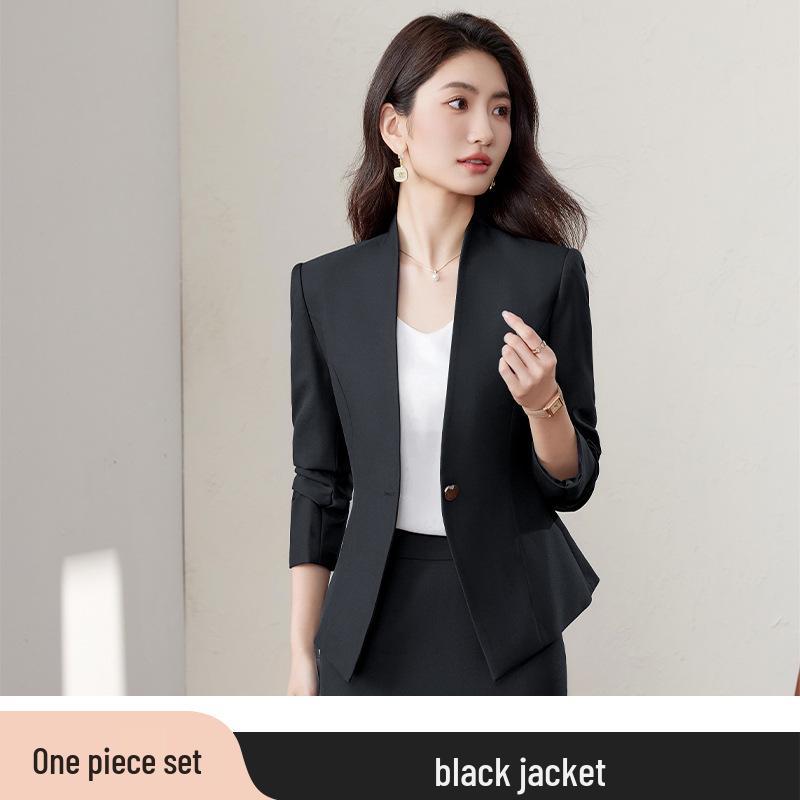 Professional Women's Formal Suit Set for Office and Salon Workwear
