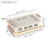 Korean Style Fish Grill Commercial Insulated Grill Fish Dish Heating Solid Alcohol Barbecue Grill Household Use