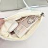 Polyester Bowknot Cosmetic Pouch Versatile Portable Organizers for Travel and Daily Accessories
