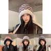Womens Knitted Cap For Fall And Winter Thermal Protection With Windproof Breathable Material