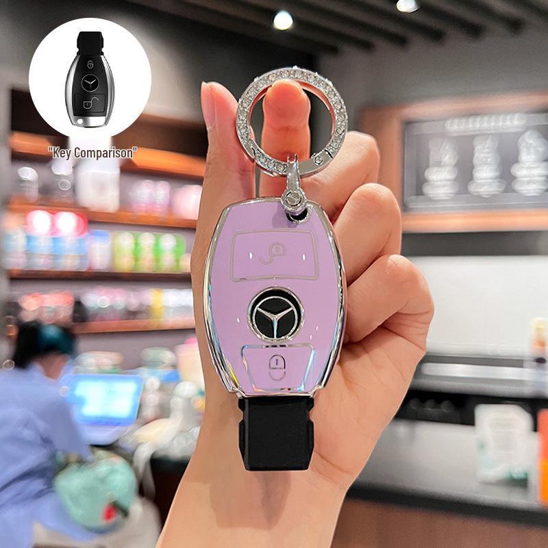 Mercedes Key Cover for GLA200, C200L, A-Class A180L, GLC260L, B-Class 260GLK, R-Class