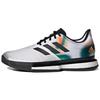 adidas SoleCourt 'White Black Silver Metallic' GX9065