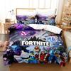 Juego DE cama DE dibujos animados 3D DE Anime, edredón DE fibra ultrafina y funda DE almohada, tamaño completo, secado rápido, decoración del hogar, AU/US/UK/DE