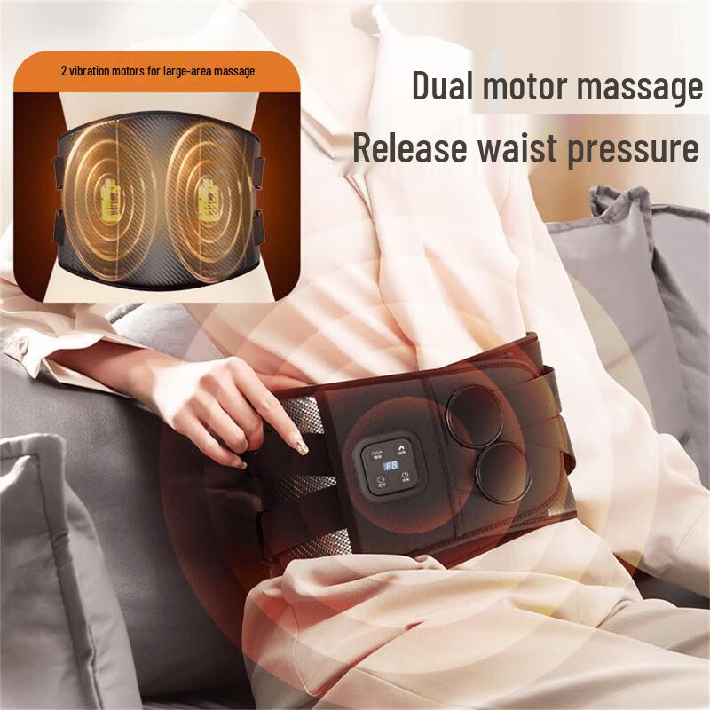 Chigo Graphene Heated Lumbar Massager Belt CN Plug (adapter Included)