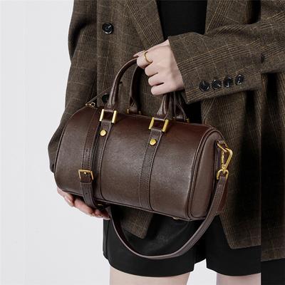 Genuine Leather  Small Shoulder Crossbody Bags For Women  Trend Designer Top Handle Pillow Ladies Handbags
