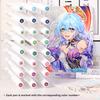 9pcs/box Acrylic Soft-head Marker Pen Art Painting Can Stack Colors Watercolor Pen Set School Student Stationery Supplies