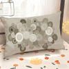 Circular Patterns Decorative Pillowcase Suitable For Sofa Bedroom Car Pillow Cover Cushion Rectangular Back Cushion