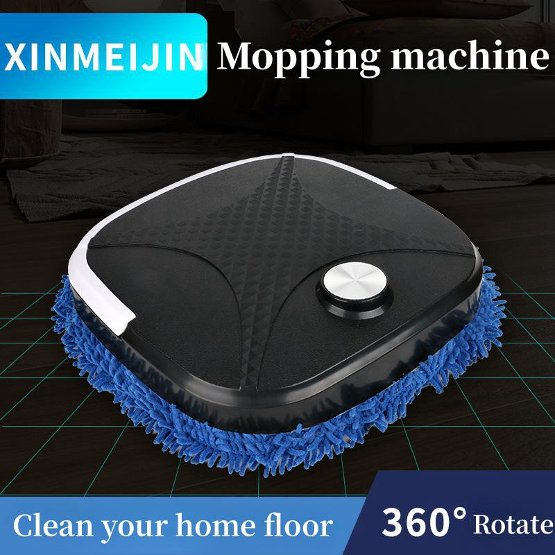 Smart Dual-Use Wet & Dry Floor Mopping Robot - Fully Automatic, USB Charging