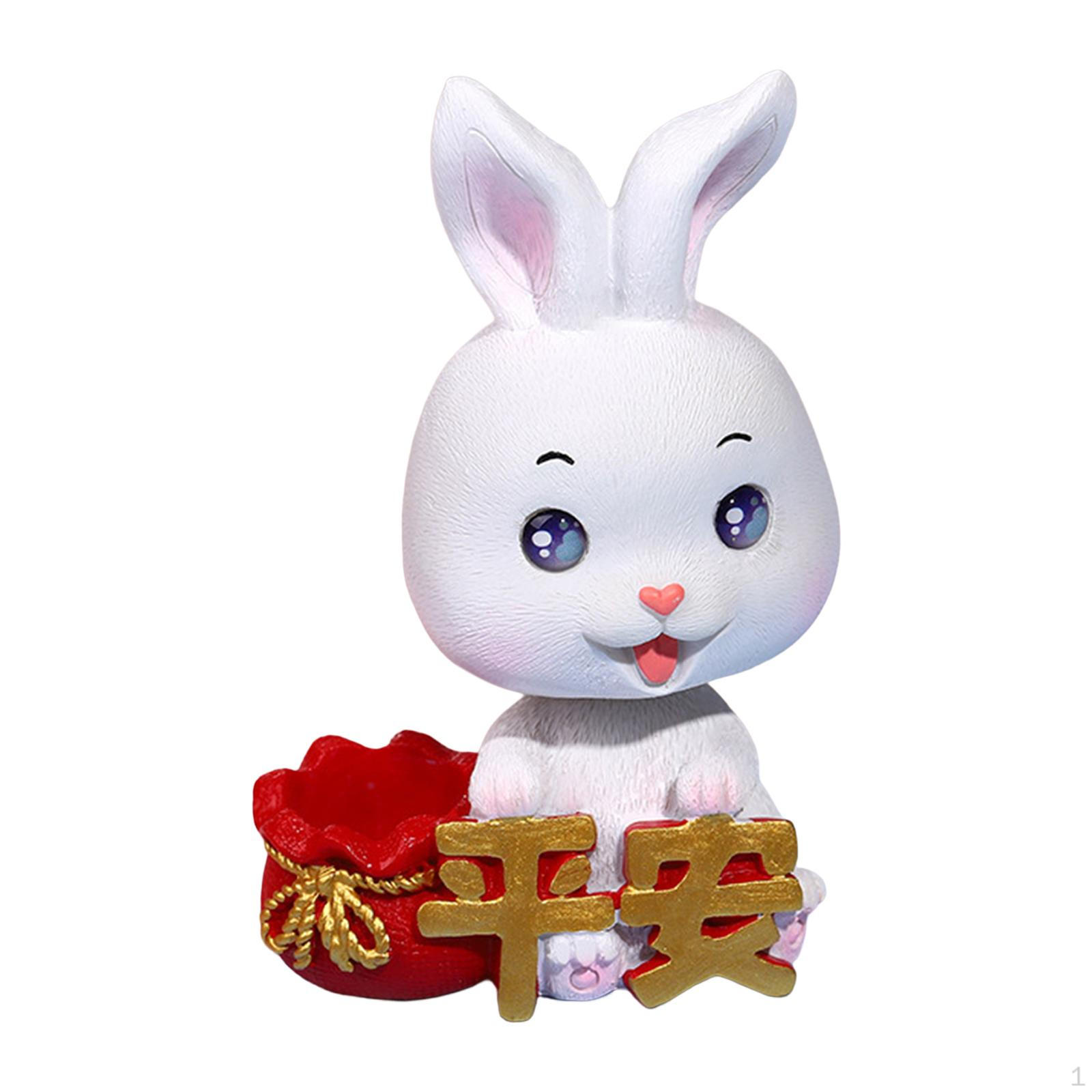 Figure Toy Doll Car Dashboard Ornaments Center Ornament, Cartoon Big Eared Shape Style A