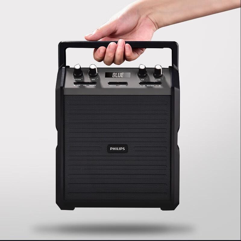 Philips SD50x Portable Outdoor Bluetooth Amplifier Speaker with Headset Mic