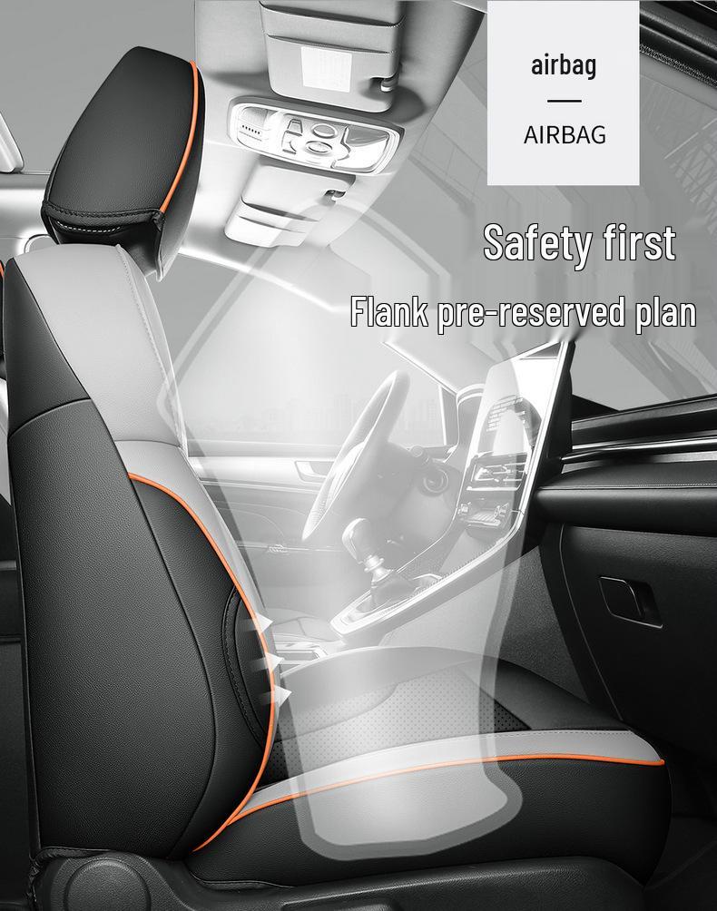 Perforated Leather Seat Covers for Haval M6 Plus 21/25 Models - Full Surround Cushion