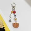 Resin Puppy Bead Pendant Keychain Trendy Earphone Case Charm Accessory Fashionable Phone Chain for Women and Girls
