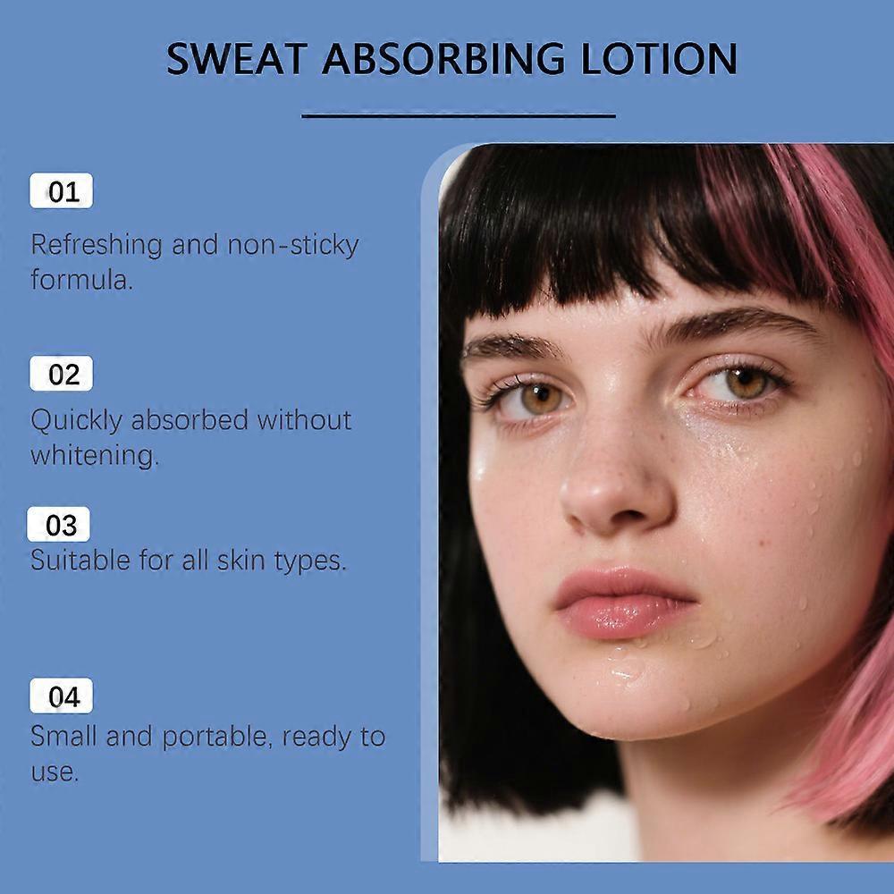 Antiperspirant Face Cream Lotion Natural Deodorant Fights Facial Sweating