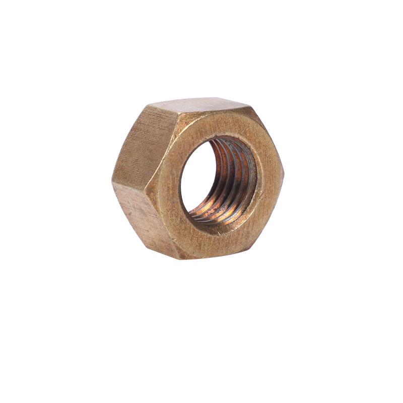 M4-M20 Hexagonmutter i Mässing: Slitstark, Högprecision