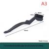 3Pcs Curved Handle Brush Kit Wire Brush Set For Cleaning Welding Slag And Rust Removal Industrial Scrubbing Brush
