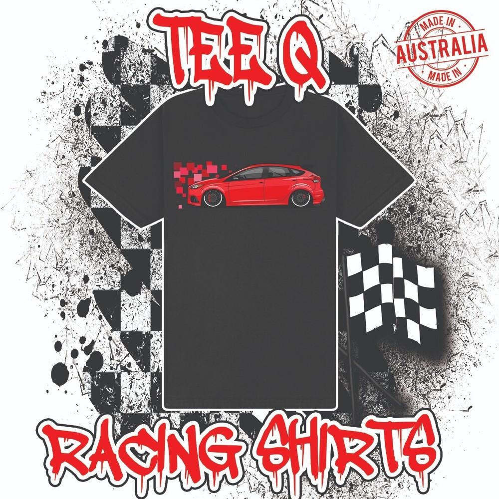 Ford Focus XR5 MK2 Cartoon ~ Premium Black Gildan Cotton Tee ST RS Unisex T-Shirt S