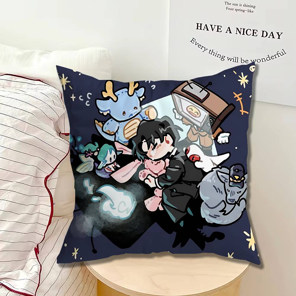 KKim SSoleum Novel GSGW Pillow case Printed Polyester Throw Pillow Cover Decorative Sofa Cushion Pillowslip Home Decor