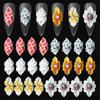 5 stuks Handgemaakte Acryl Bloem Nageldecoratie 3D Simulatie Gesneden Bloem Nagelkunst Onderdelen AB Diamant Levendig Vlinder Nagel Ornament