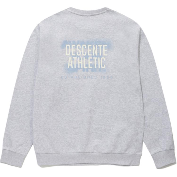 DESCENTE Sweatshirts Unisex Crew Neck Moderate SQ123UHT32