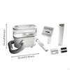 Pet Grooming Kit with Vacuum Complete System Dog Mess for Shedding Control