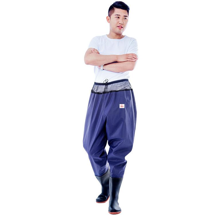 Breathable Waterproof Fishing Waders High Waist