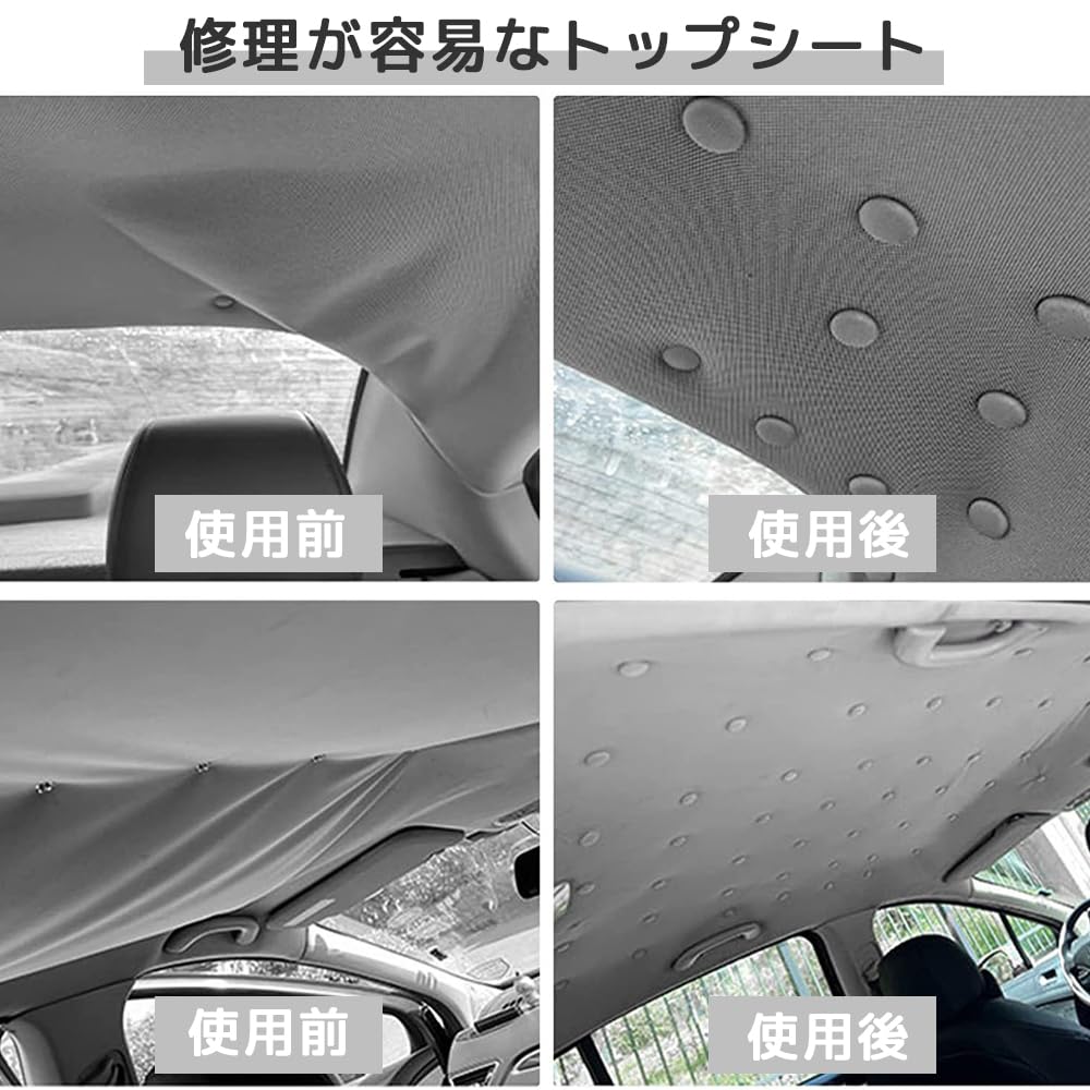 SensaBliss Car Ceiling Sag Repair Buttons Roof Rivets Auto Roof Repair Rivets Retainers Interior