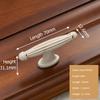 KAK European Style Solid Zinc Alloy Cabinet Handles Modern Vintage Drawer Knobs Cupboard Wardrobe Door Handles Furniture Handles