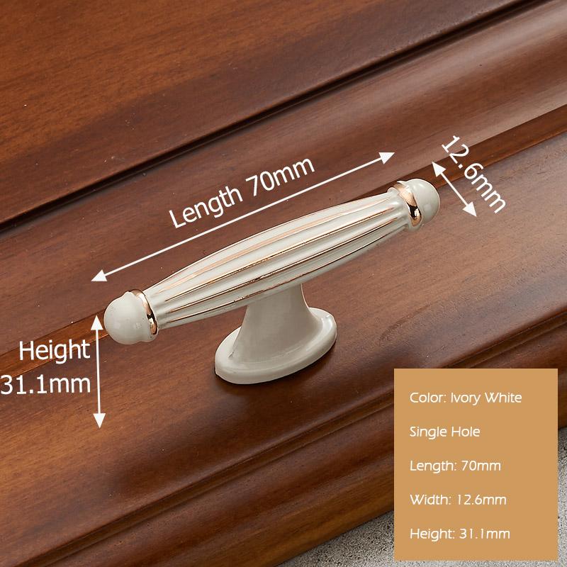 KAK European Style Solid Zinc Alloy Cabinet Handles Modern Vintage Drawer Knobs Cupboard Wardrobe Door Handles Furniture Handles