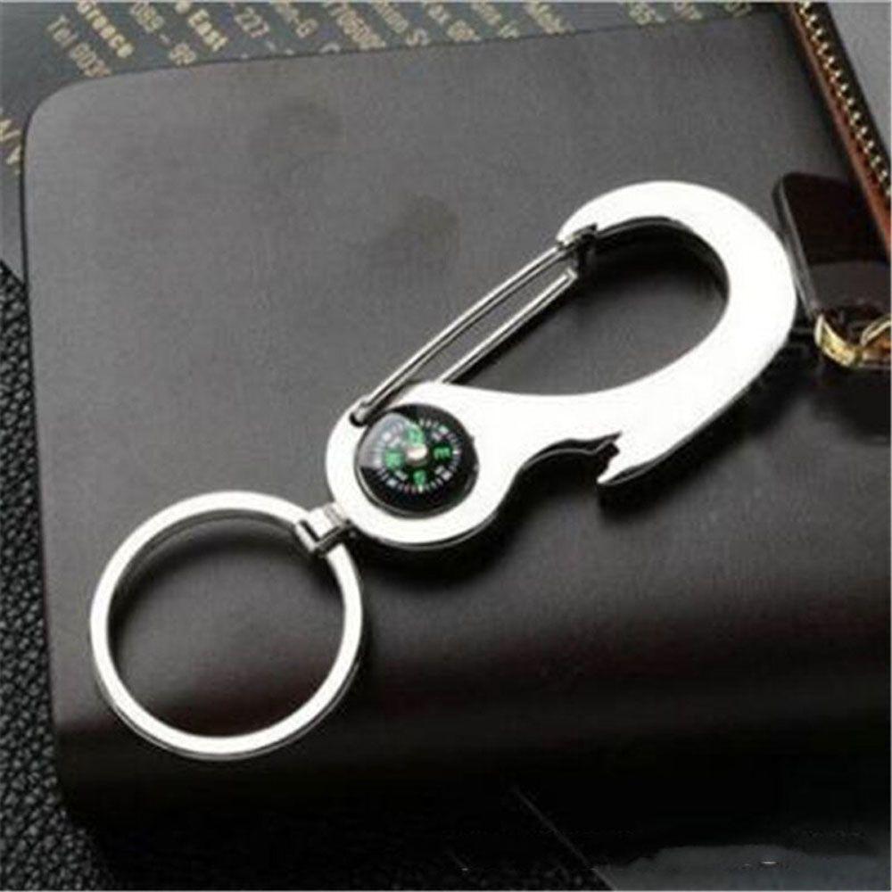 Unique Creative Car-styling Compass Tool Car Accessories Key Rings Car Keychain Opener Keyfob