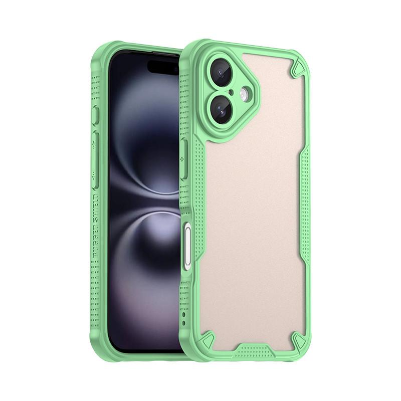 For iPhone 16 Case iPhone 16e 16 Cover TPU Border Durable Matte Bumper Protective Phone Cases For iPhone 16 Pro Max Plus Funda