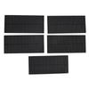 5pcs Solar Panel 5W Single Piece ETFE Monocrystalline Silicon Portable Solar Charging Panel for