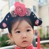 Girl Flower Tassel Hair Hoop Cosplay Princess Headwear Chinese Ancient Hairband