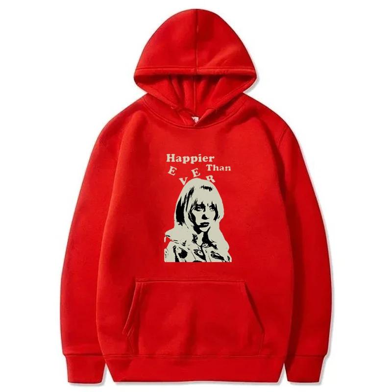 Ever Happy Fashion Hooded Sweatshirt Women Casual Loose O-Neck Long Sleeve Fleece Pullover Autumn Winter Oversize Vintage Hoodie
