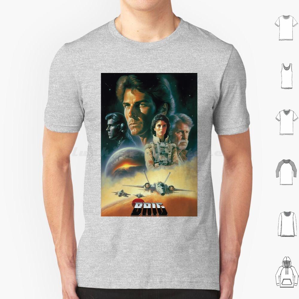 BaigNoors Theme80s SciFi Retro Movie Artwork 7 13 Synthwave Retrowave Scifi 80s T Shirt 6xl Cotton Cool Tee
