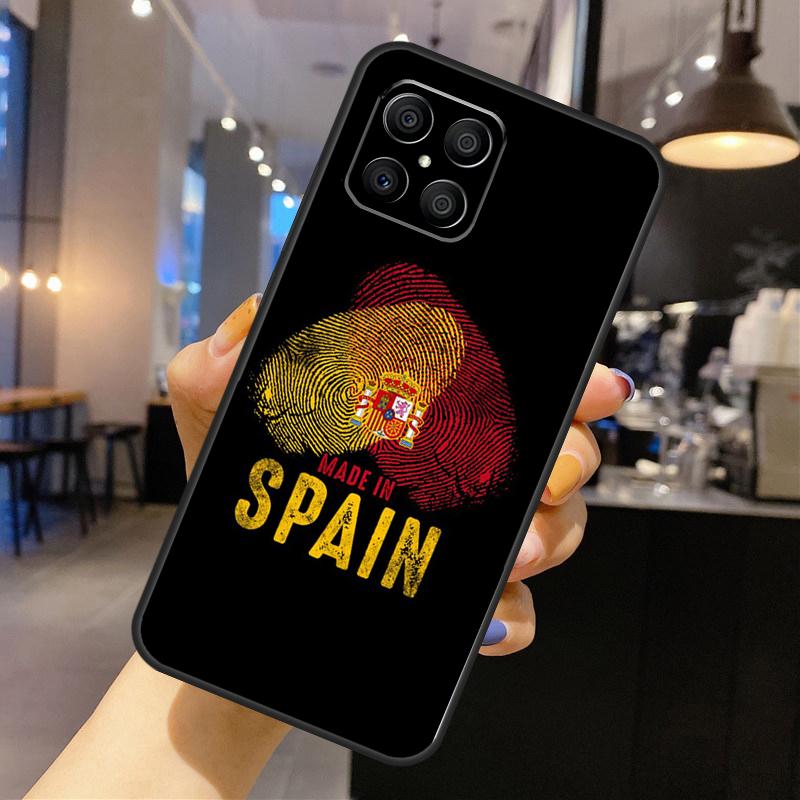 Spain Flag Case For Honor Magic 8 7 6 5 Lite Cover For Honor 200 400 Pro 50 70 90 X8a X8b X9a X9b X9c