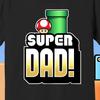 Super Dad Mario T-Shirt: Retro Gamer Father's Day Tee