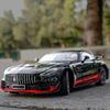 1:18 Mercedes Benz AMG GTR Alloy Metal Model Car Sound & Light Toy Gifts Miniature For Boys Diecast Vehicles Collectables Hobby
