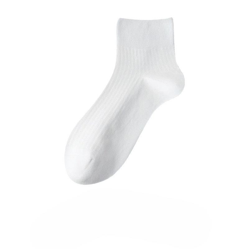 Reine Baumwollsocken - Herren Sommer Ultra-dünn Netz Atmungsaktiv Kurzschaftsocken mit Antibakteriellen und Geruchshemmenden Eigenschaften
